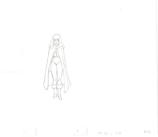 She-Ra Princess of Power Animation Production Cel Drawing Filmation 1980s 086