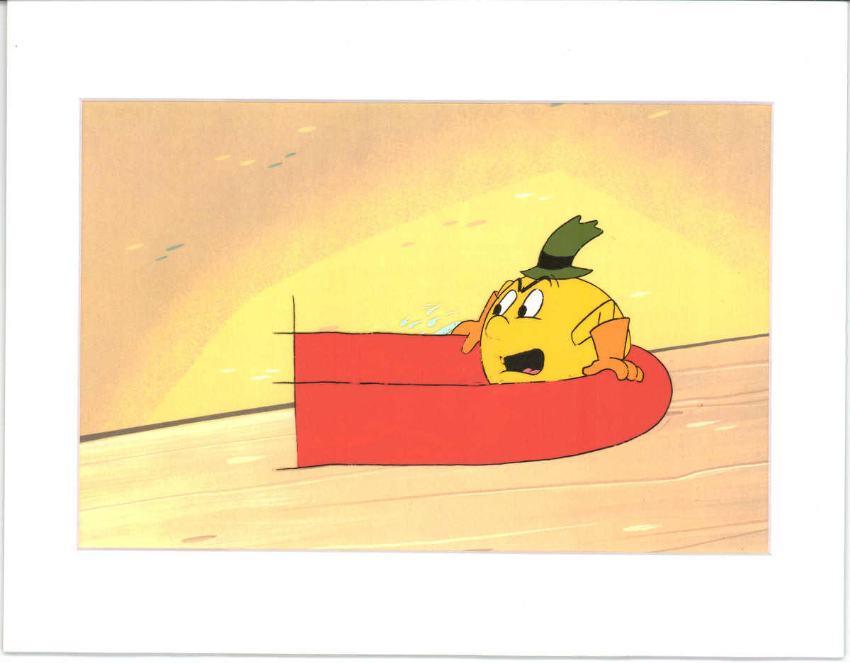 Hanabera Pacman PacMan Production Animation Art Cel from Hanna Barbera 1982-83 b07359 ...