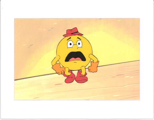 PacMan Production Animation Art Cel from Hanna Barbera 1982-83 b07348