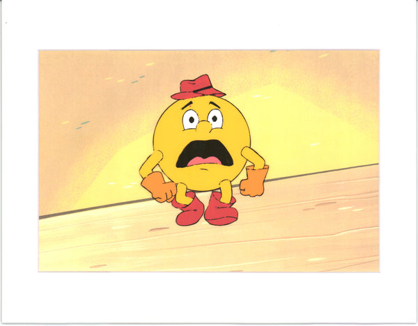 Scott Pacman PacMan Production Animation Art Cel from Hanna Barbera 1982-83 b07348 ...