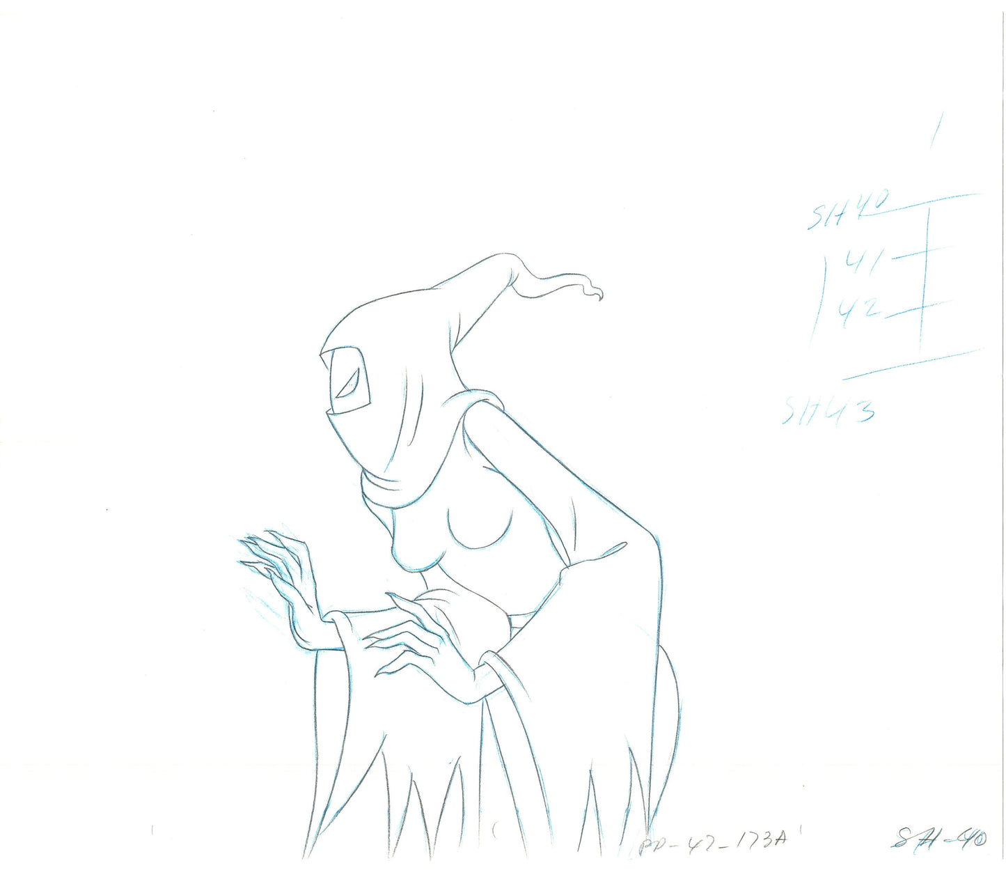 She-Ra Princess of Power Animation Production Cel Drawing Filmation 1980s 247