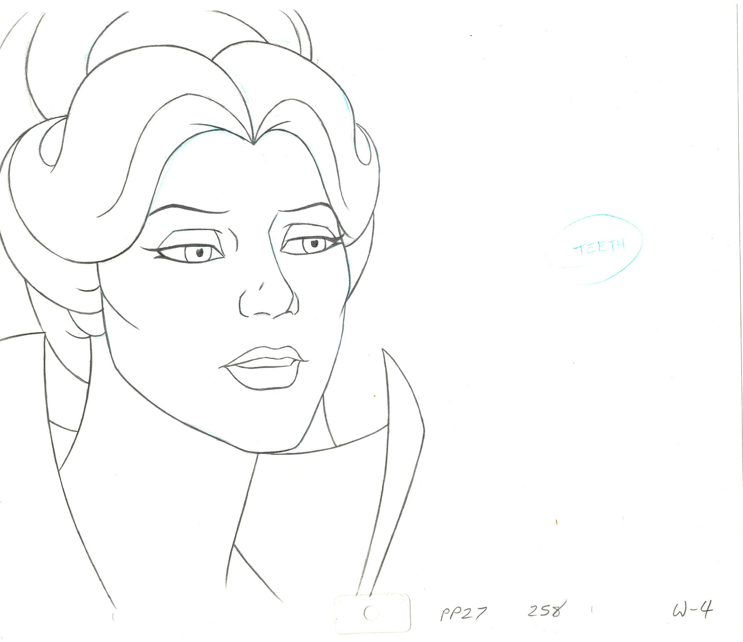 She-Ra Princess of Power Animation Production Cel Drawing Filmation 1980s 144