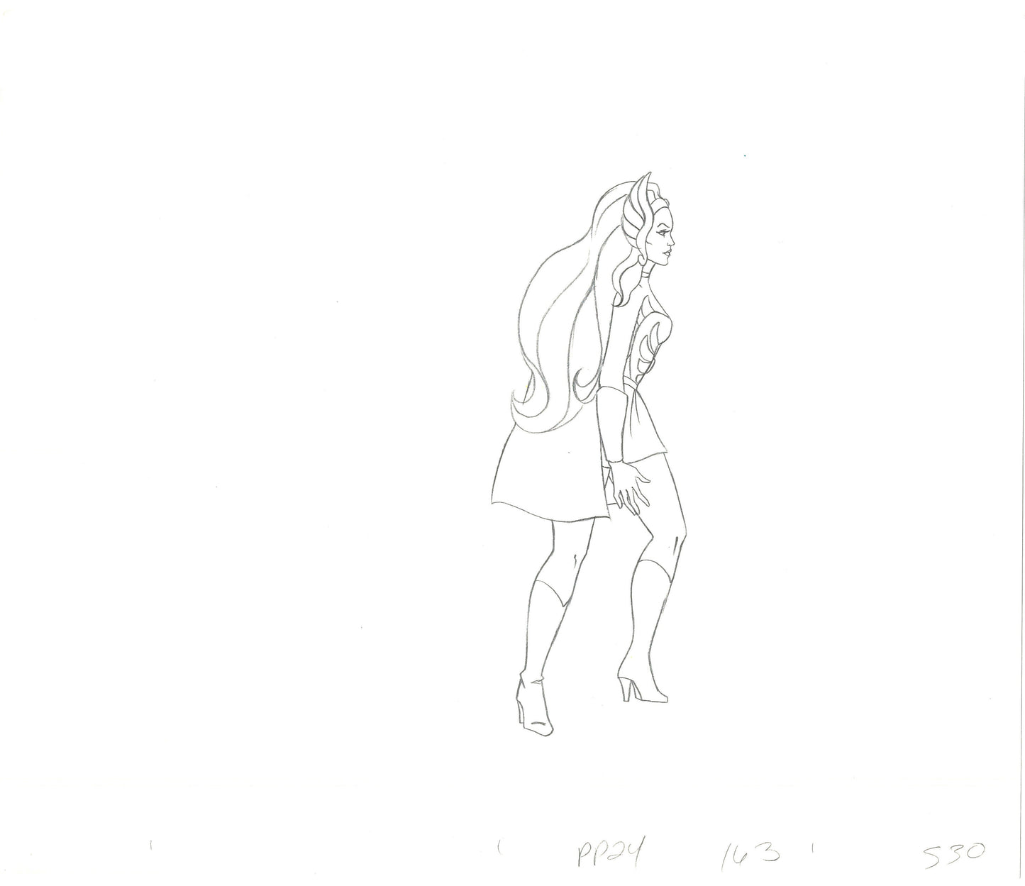 She-Ra Princess of Power Animation Production Cel Drawing Filmation 1980s 189