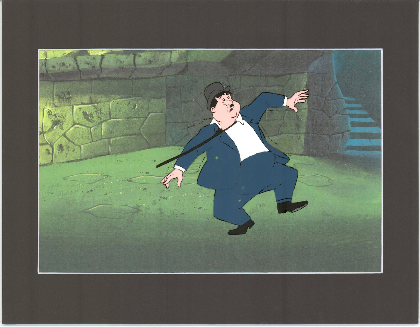 SCOOBY DOO 1972 Oliver Hardy Production Animation Cel from Hanna Barbera 255