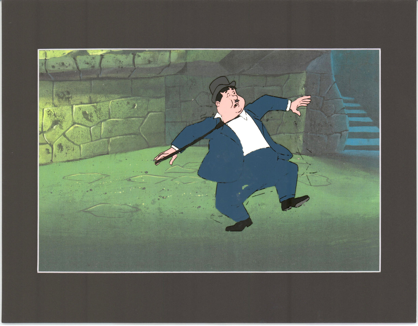 SCOOBY DOO 1972 Oliver Hardy Production Animation Cel from Hanna Barbera 256