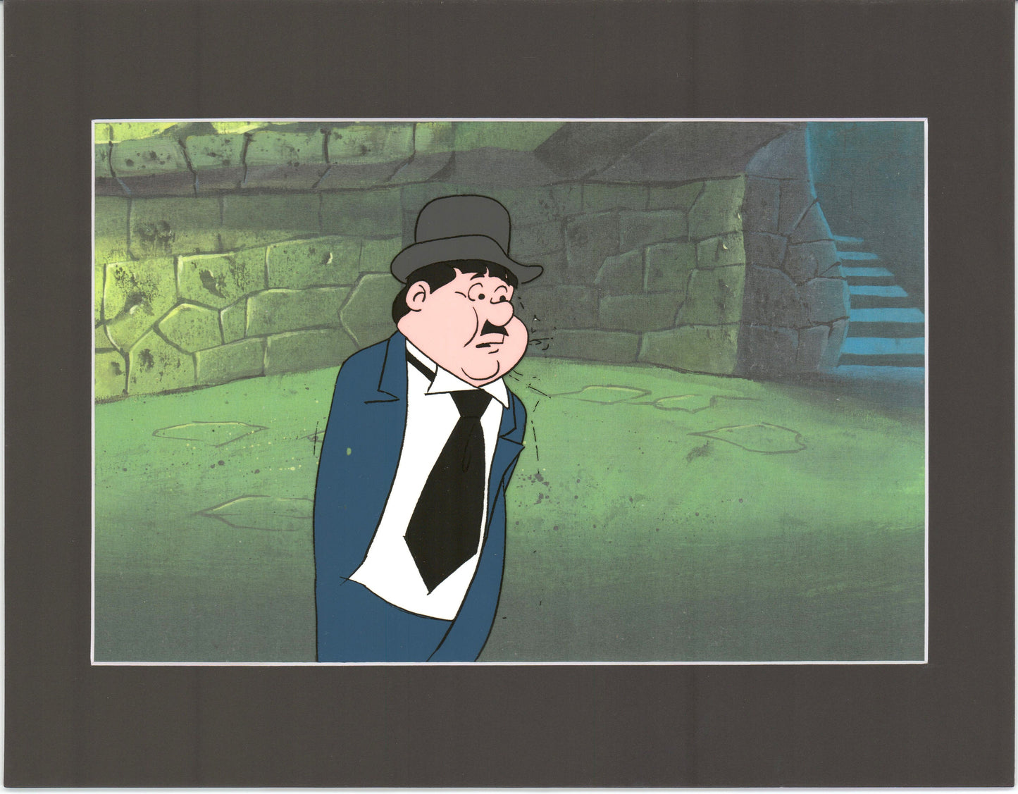 SCOOBY DOO 1972 Oliver Hardy Production Animation Cel from Hanna Barbera 266