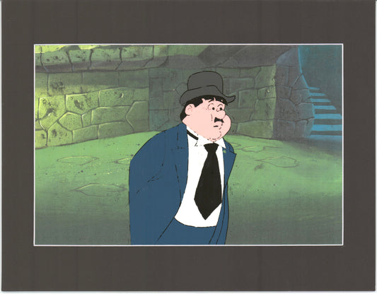 SCOOBY DOO 1972 Oliver Hardy Production Animation Cel from Hanna Barbera 268