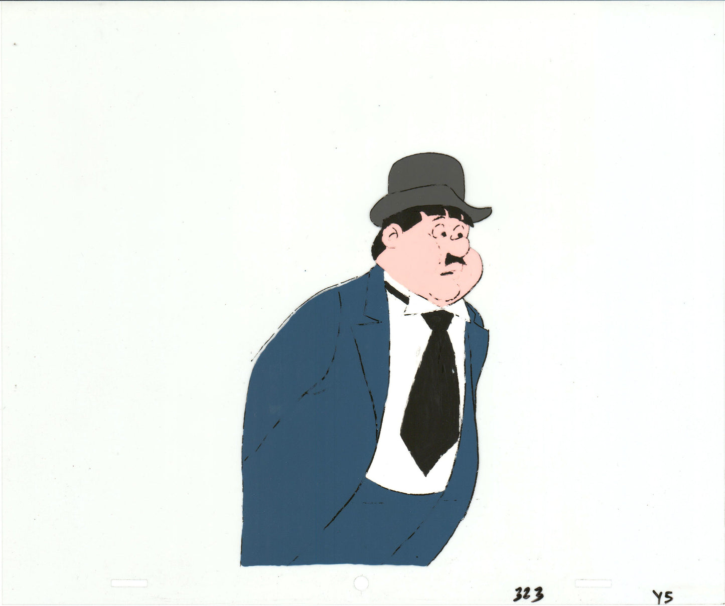 SCOOBY DOO 1972 Oliver Hardy Production Animation Cel from Hanna Barbera 270