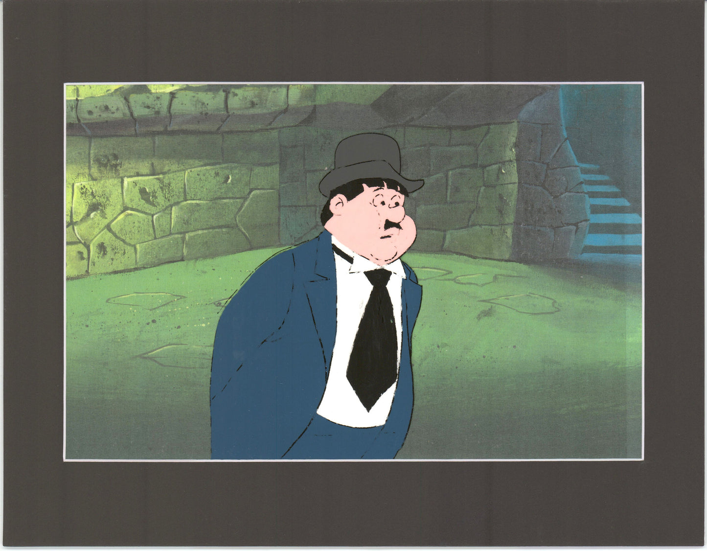 SCOOBY DOO 1972 Oliver Hardy Production Animation Cel from Hanna Barbera 270