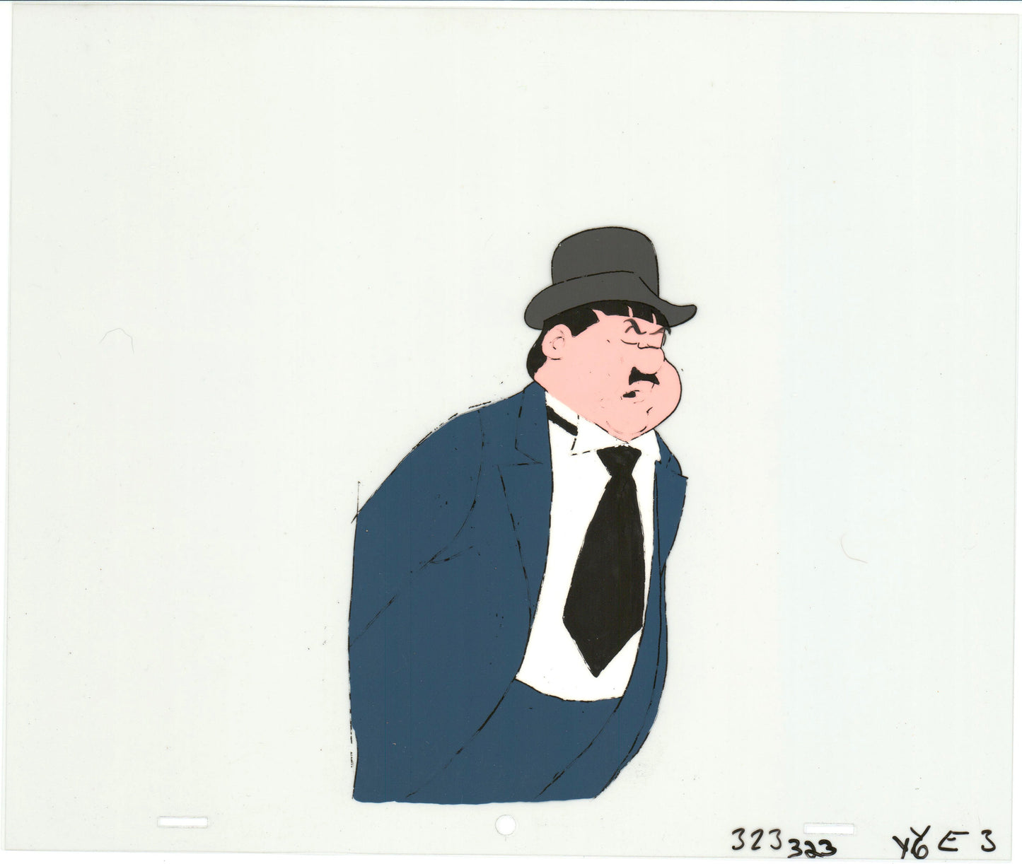 SCOOBY DOO 1972 Oliver Hardy Production Animation Cel from Hanna Barbera 271