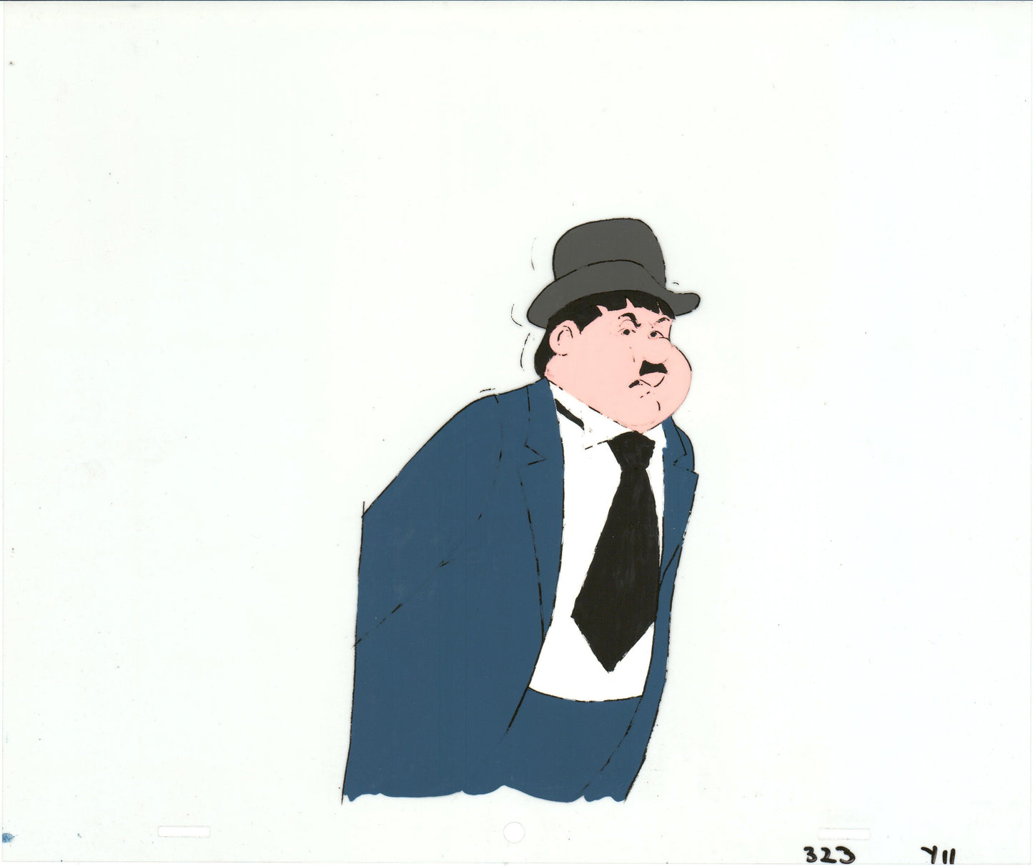 SCOOBY DOO 1972 Oliver Hardy Production Animation Cel from Hanna Barbera 273