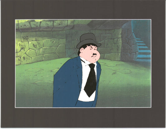 SCOOBY DOO 1972 Oliver Hardy Production Animation Cel from Hanna Barbera 273