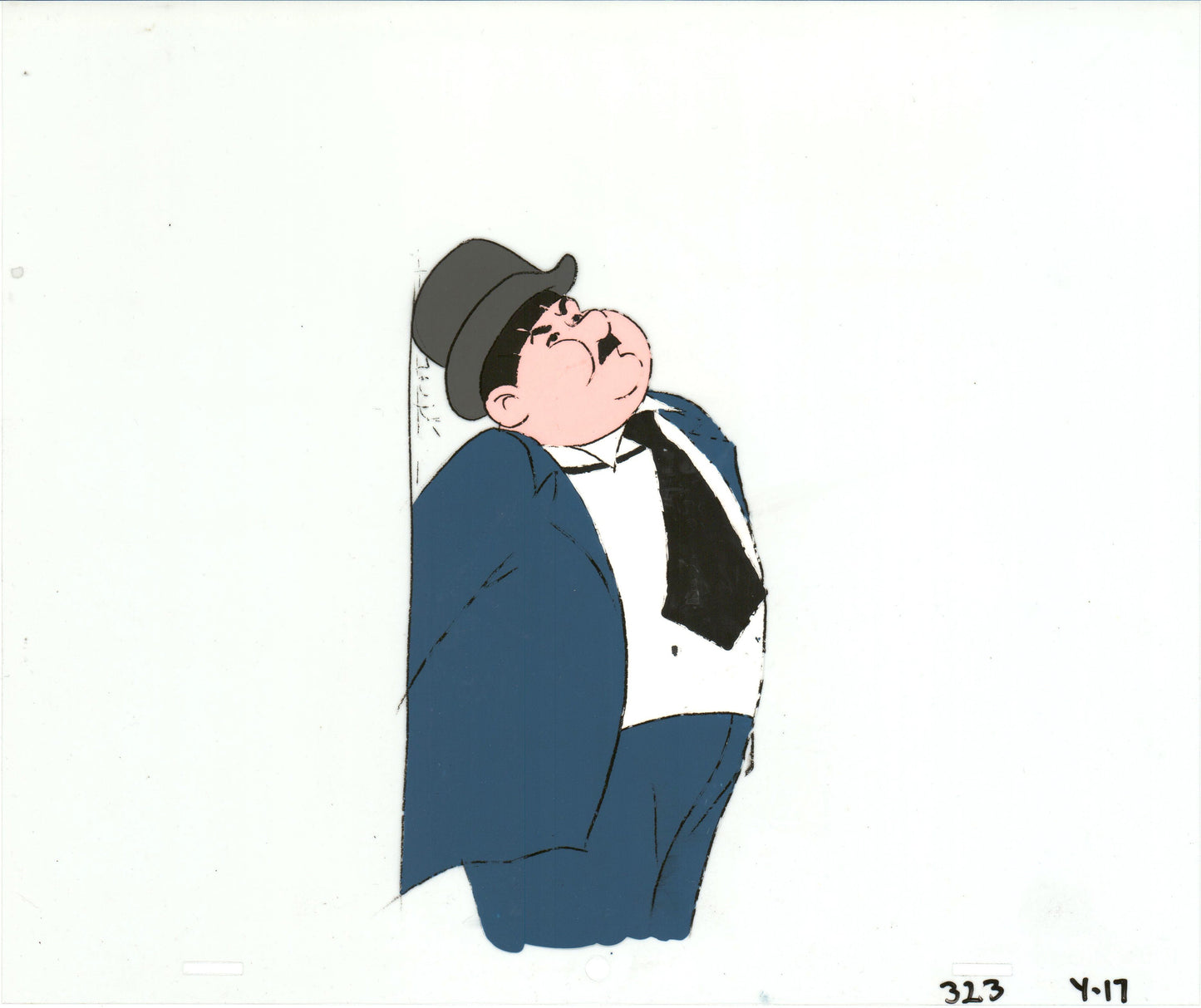 SCOOBY DOO 1972 Oliver Hardy Production Animation Cel from Hanna Barbera 282