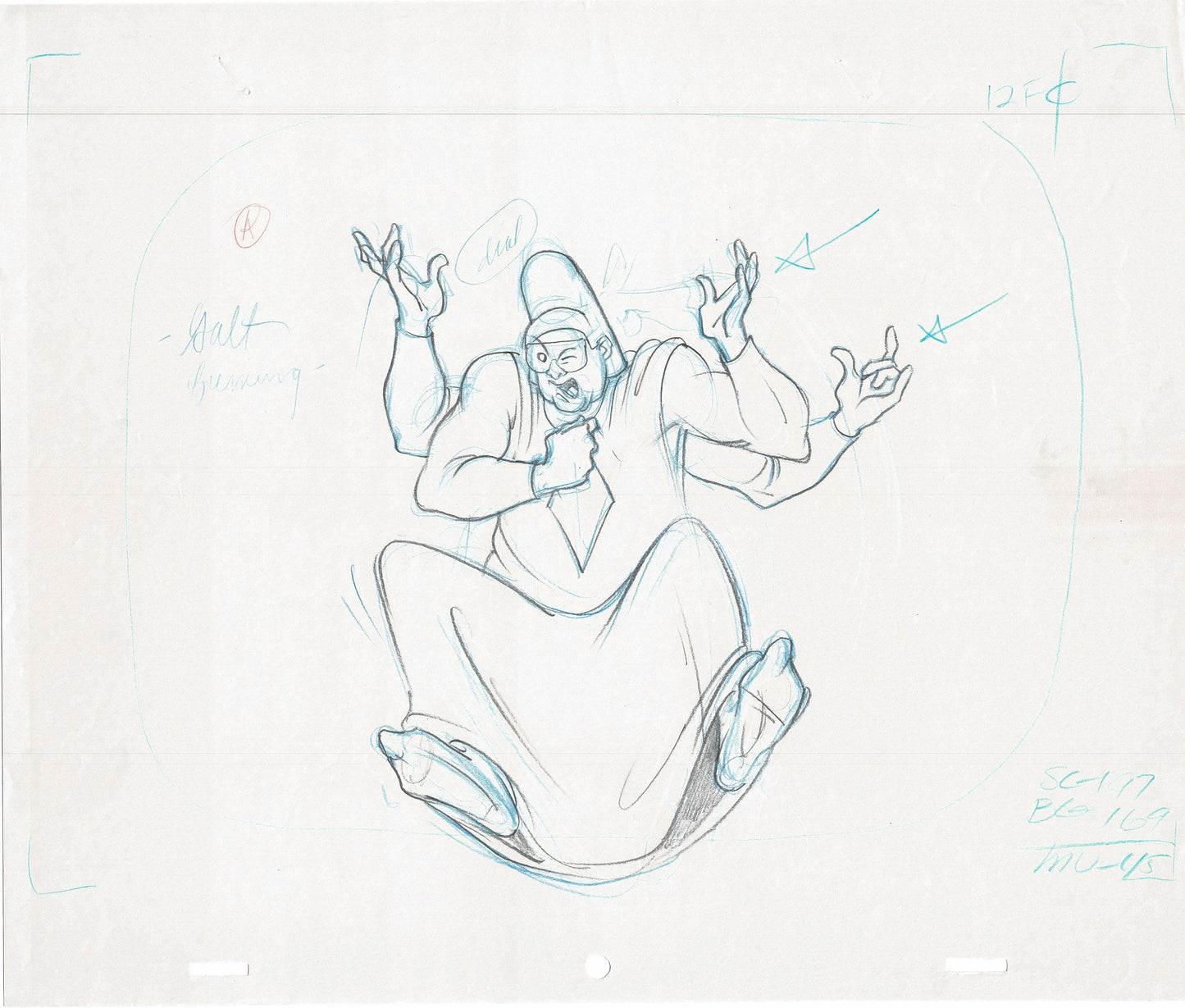 She-Ra Princess of Power Animation Production Cel Drawing Filmation 1980s 262