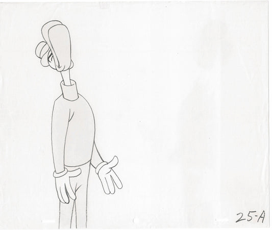 Woody Woodpecker Walter Lantz Full-figure Vintage Production Animation Cel Drawing B015