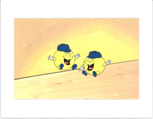 PacMan Production Animation Art Cel from Hanna Barbera 1982-83 b07336