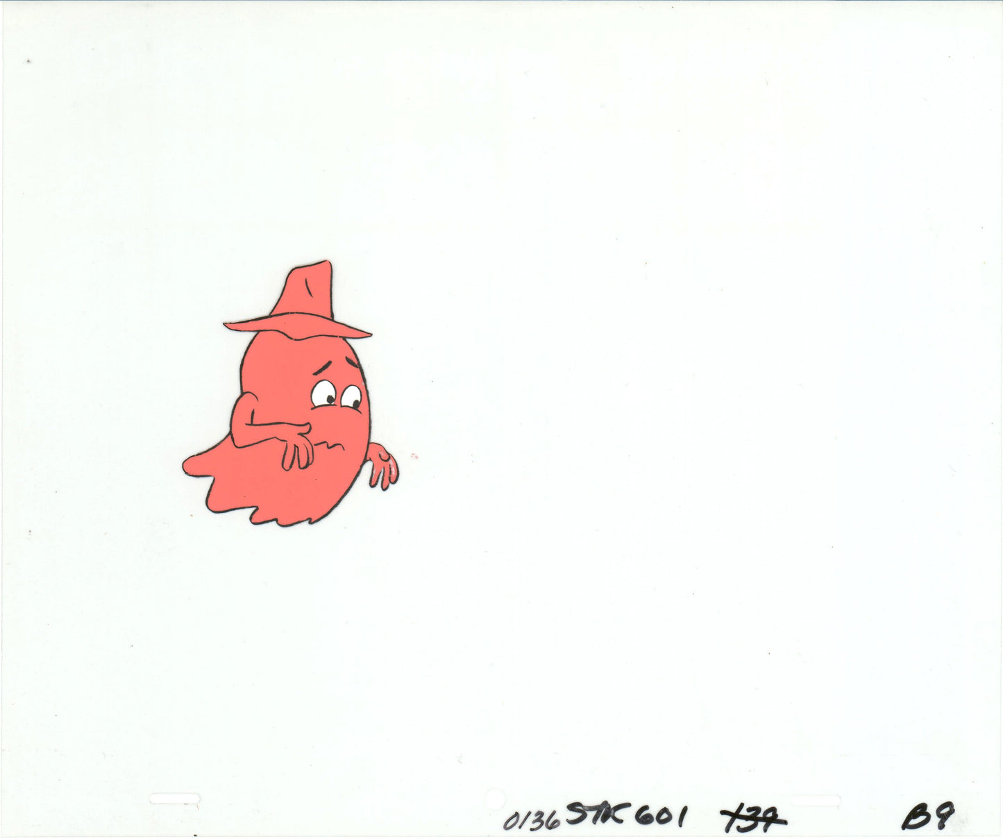 PacMan Production Animation Art Cel from Hanna Barbera 1982-83 b07344