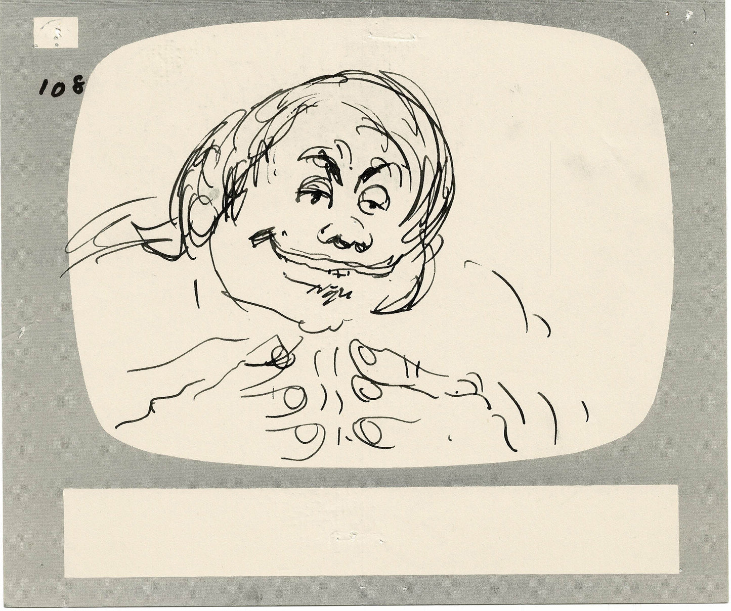 Hey Good Lookin Ralph Bakshi 1973-82 animation Hand-Drawn Storyboard 108