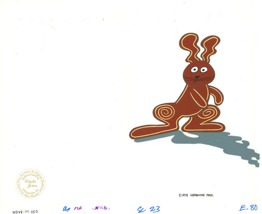 Watership Down Opening Fable El-ahrairah 1978 Production Animation Cel with LJE Seal and COA 111-002