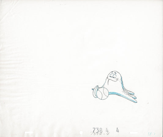 Charlie the Tuna Vintage production cel drawing Depatie-Freleng Starkist 738