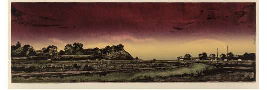 Michael Gregory Backward Glance State I 1991 Signed Lithograph Limited Edition of 18 Framed