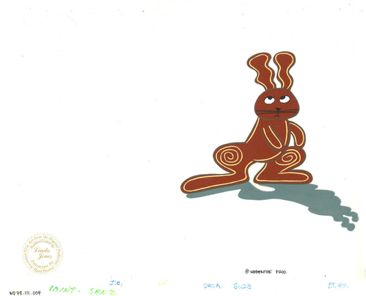 Watership Down Opening Fable El-ahrairah 1978 Production Animation Cel with LJE Seal and COA 111-004
