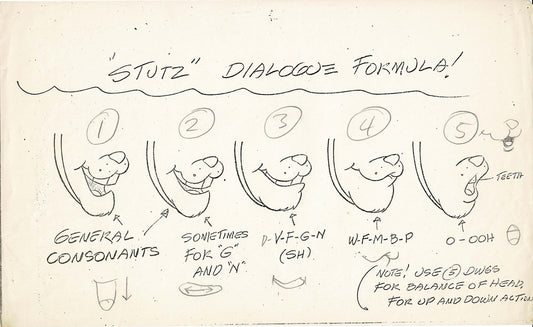 Houndcats Vintage production-used animation Model Copy 1972 Friz Freleng 2