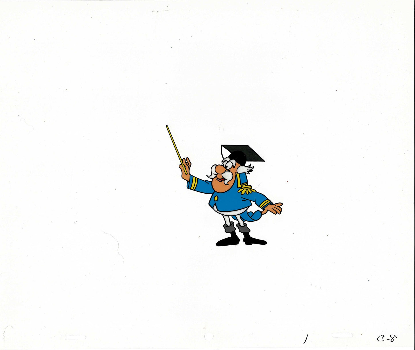 Captain Crunch Jay Ward Production Animation Cel n Draw n OBG Commercial 8