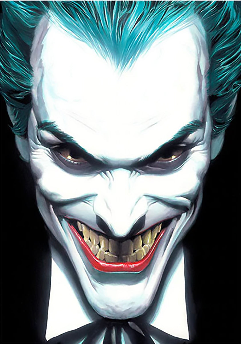 Port of Villainy Featuring The Joker Alex Ross SIGNED Limited Edition Giclee Print on Canvas