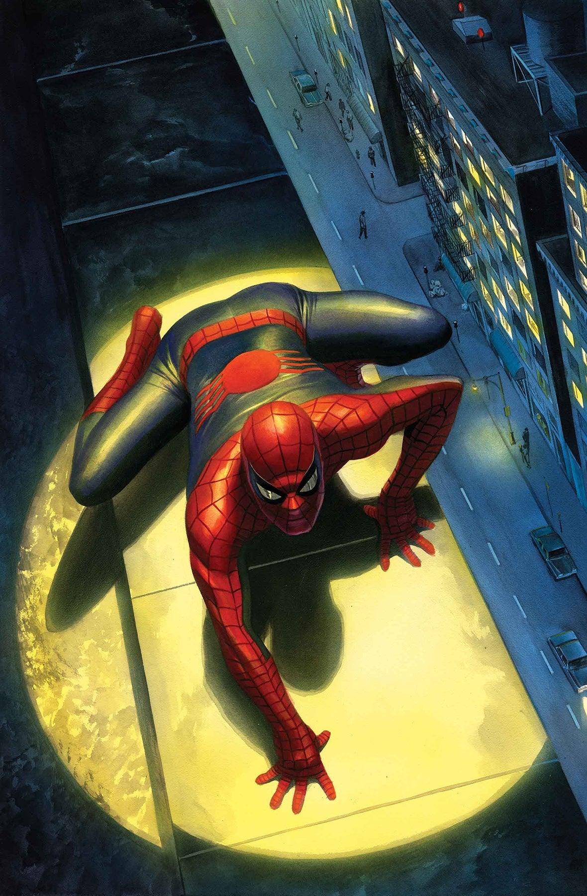 Spectacular Spider-Man Alex Ross SIGNED Limited Edition Giclee Print on Canvas