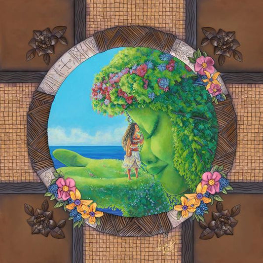 MOANA Walt Disney Fine Art Denyse Klette Signed Limited Edition of 95 on Canvas "Te Fiti" - PREMIERE ED